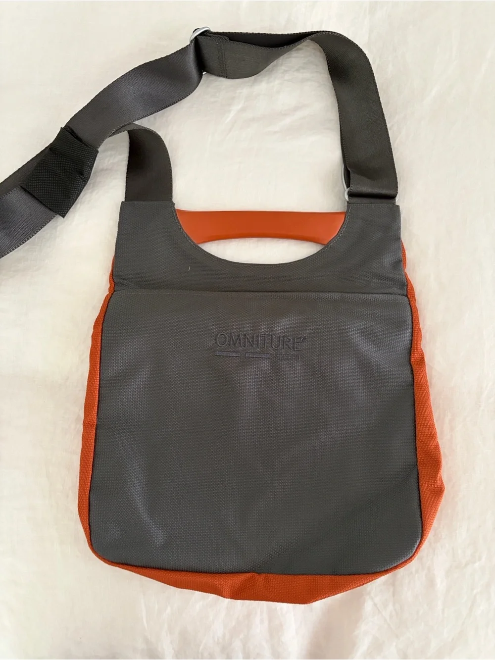 TUMI Ducati Crossbody messenger bag. Discreet corporate logo on back. Never used